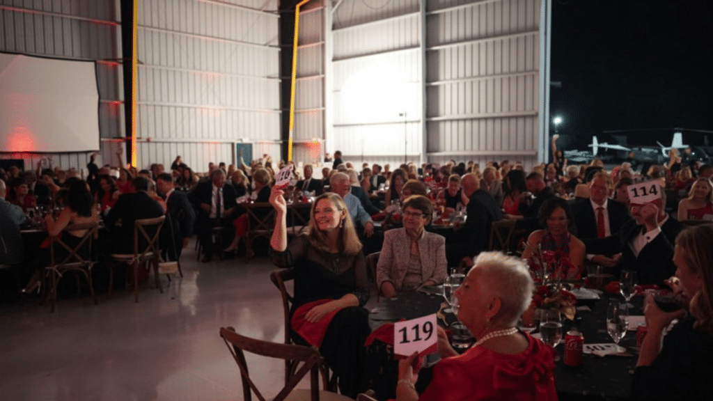 Paddle Raise In A Nonprofit Auction